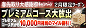【2月限定】プレミアム★マイルクーポン